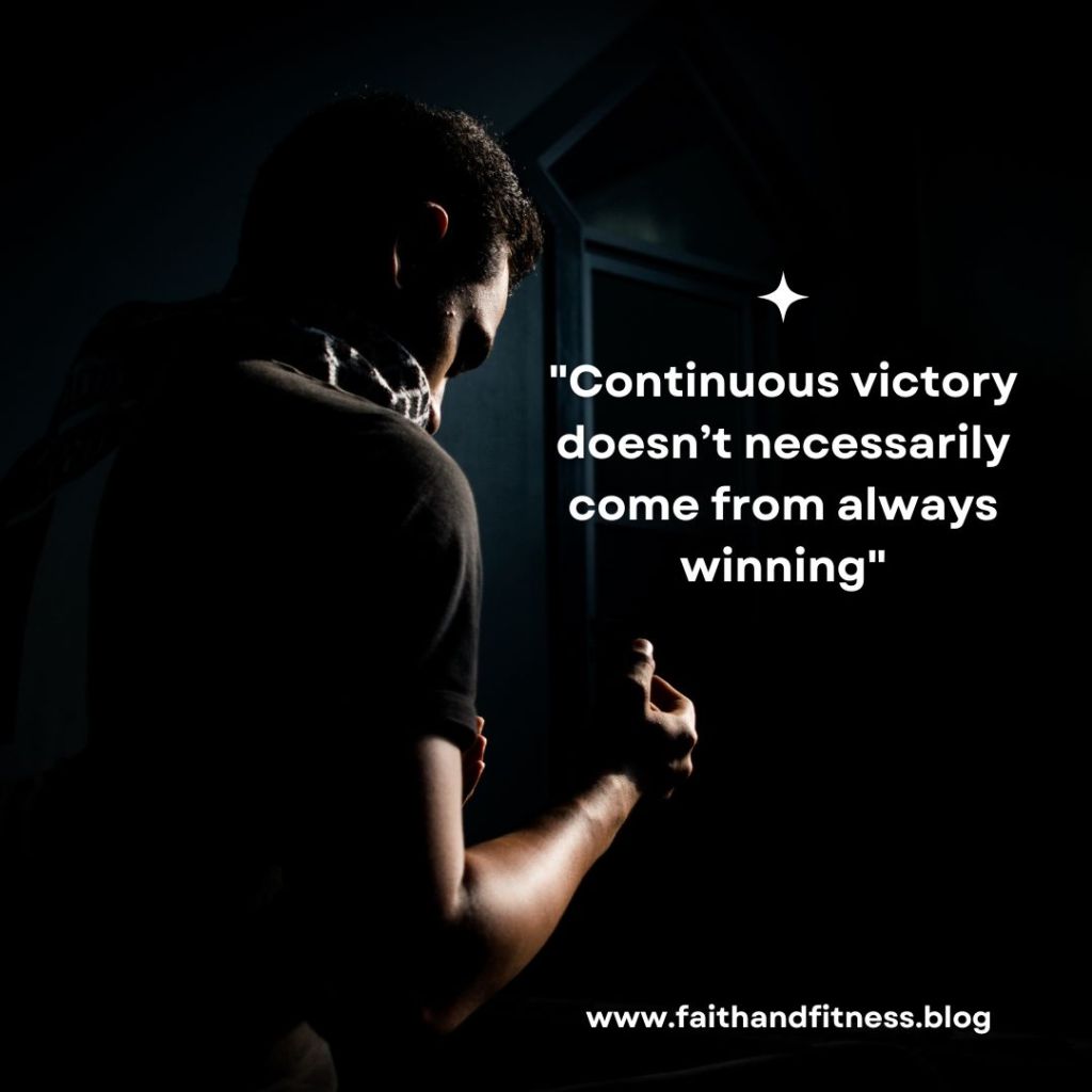 Quote by Bruce Coleman: "Continuous victory doesn’t necessarily come from always winning"