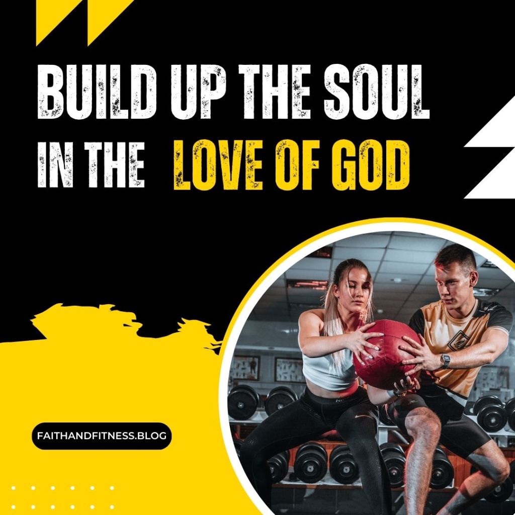 Quote by Bruce Coleman: "Build up the soul in the love of God"