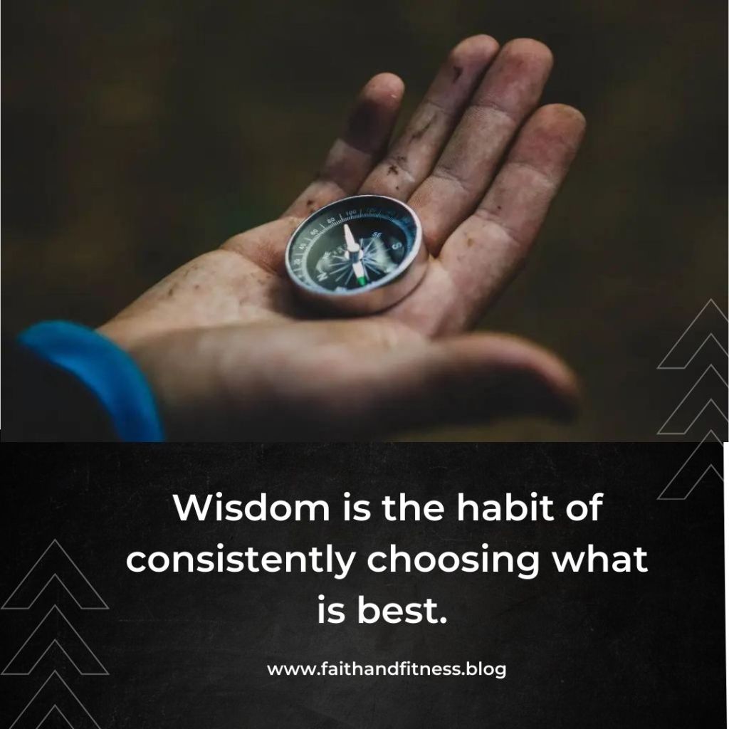 Quote by Bruce Coleman: "Wisdom is the habit of consistently choosing what is best."