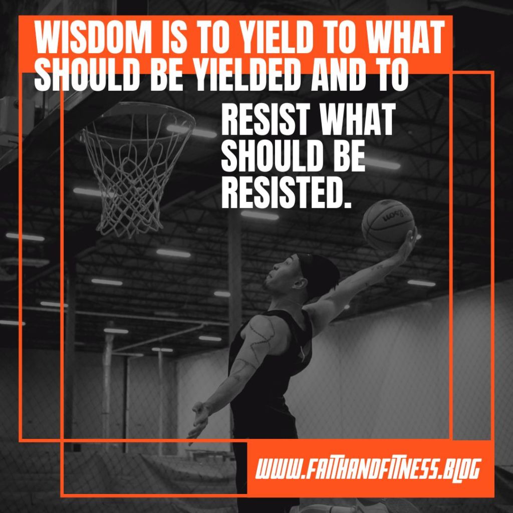Quote by Bruce Coleman: "Wisdom is to yield to what should be yielded and to resist what should be resisted."