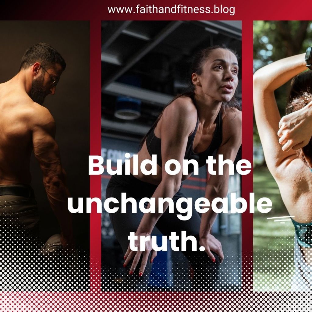 Quote by Bruce Coleman: "Build on the unchangeable truth."