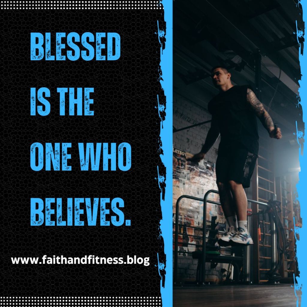 Quote by Bruce Coleman: "Blessed is the one who believes."